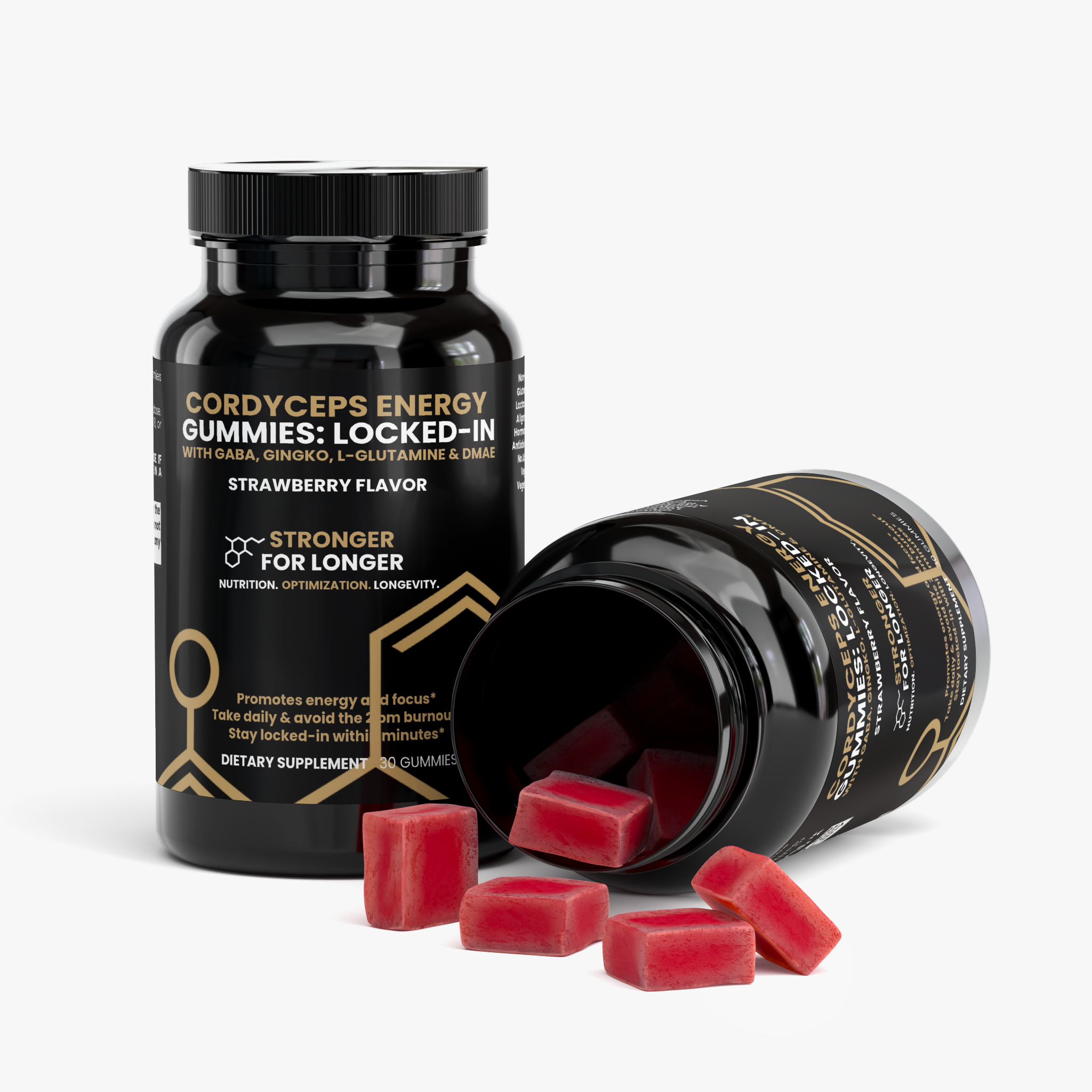 Cordyceps Energy Gummies: Locked-In