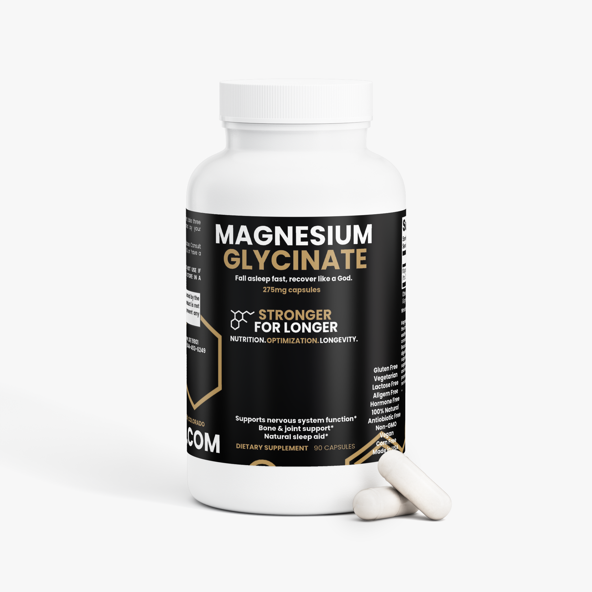 Magnesium Glycinate: Relaxation, Stress Support & Whole-Body Wellness
