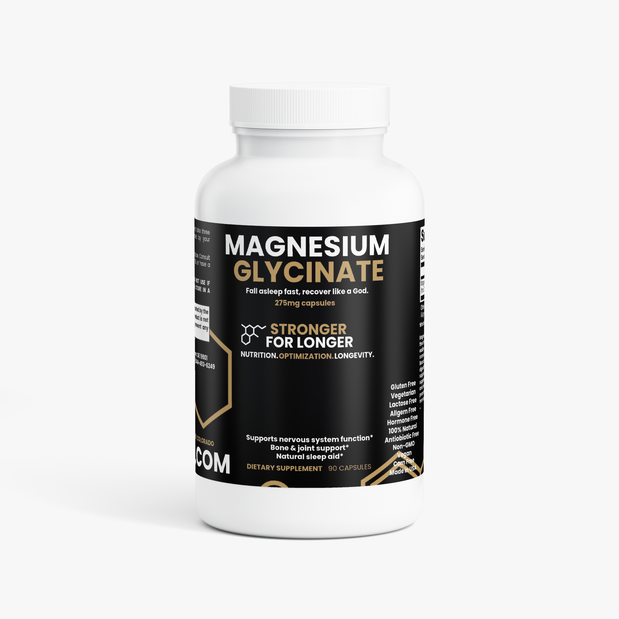 Magnesium Glycinate: Relaxation, Stress Support & Whole-Body Wellness