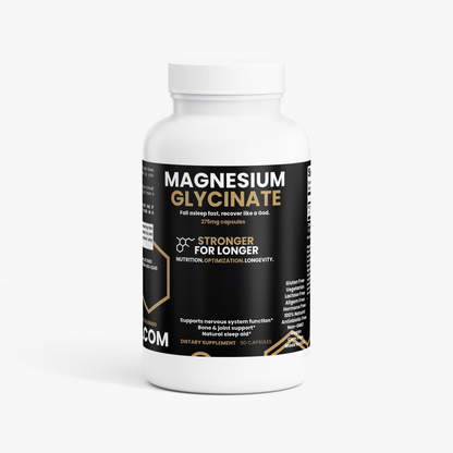 Magnesium Glycinate: Relaxation, Stress Support & Whole-Body Wellness