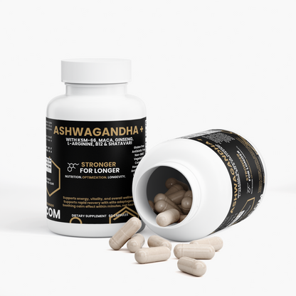Ashwagandha+ with KSM-66 & Shatavari Powder