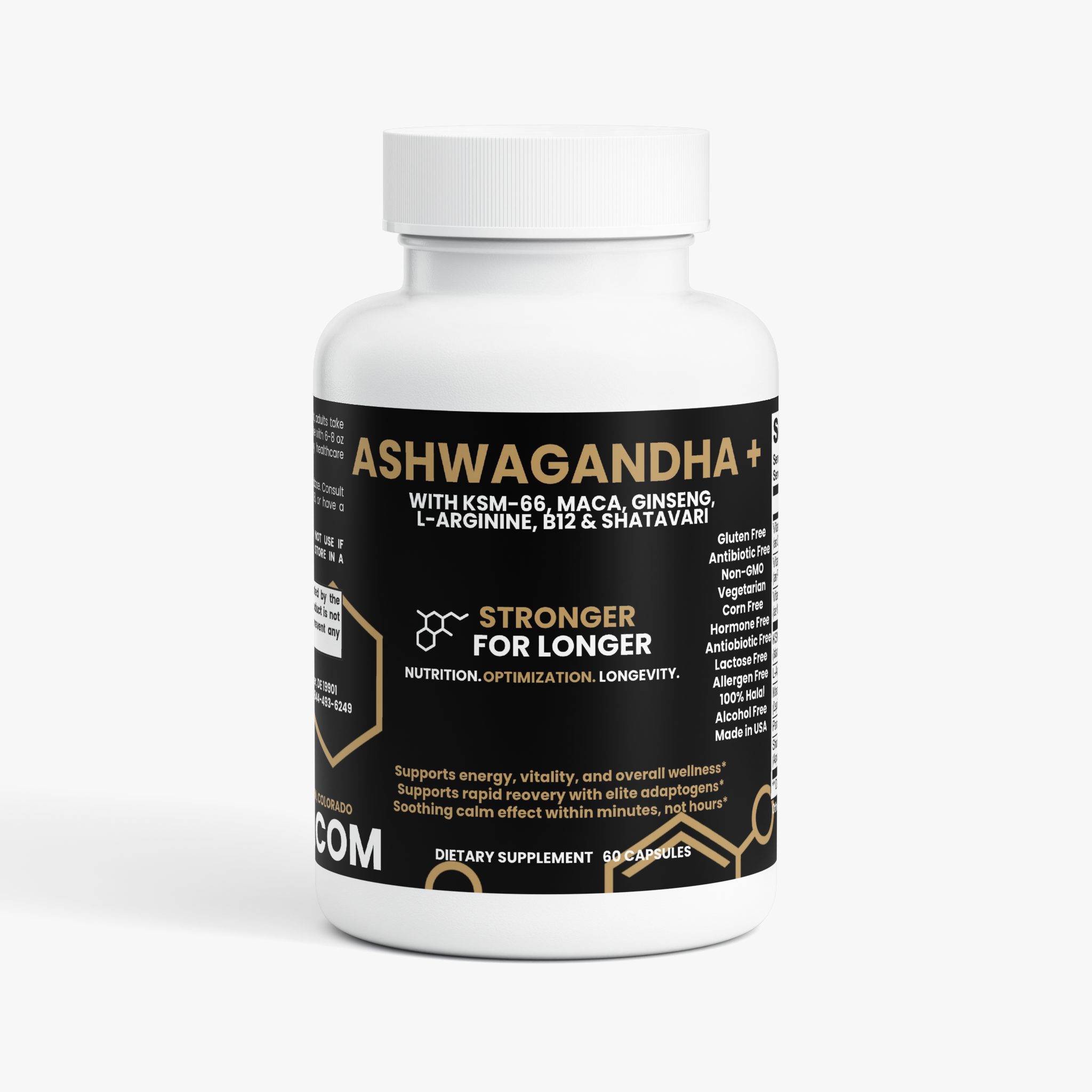Ashwagandha+ with KSM-66 & Shatavari Powder