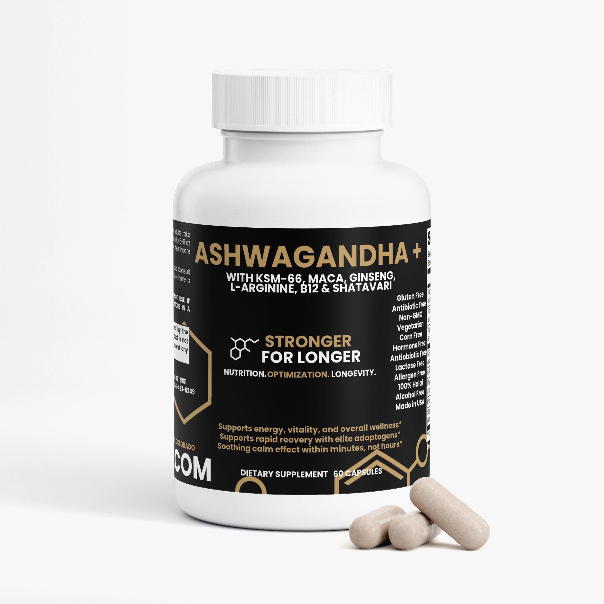 Ashwagandha+ with KSM-66 & Shatavari Powder