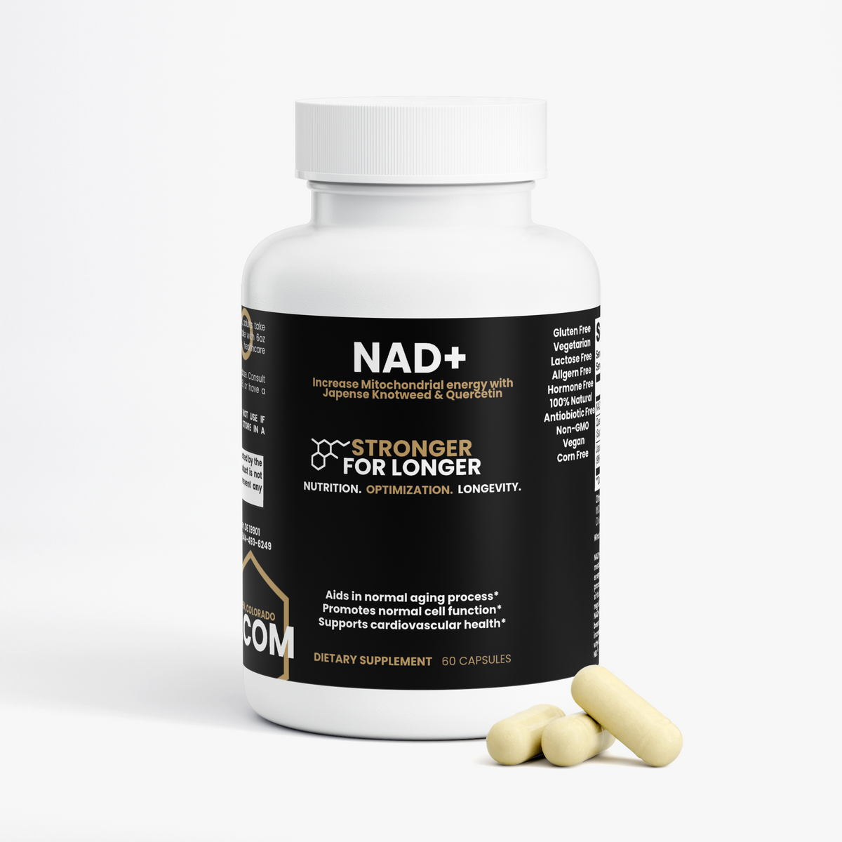 NAD + & Japanese Knotweed - Cellular Energy Support