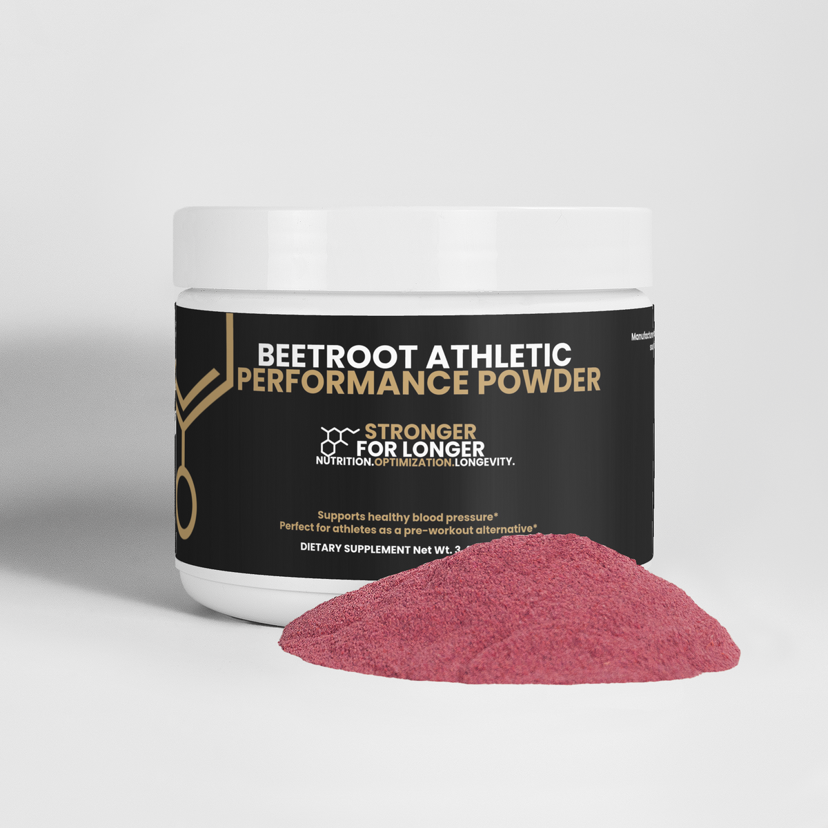 All-Natural Beetroot Athletic Performance Powder: Beet Root, Hibiscus & Apple for Endurance Support