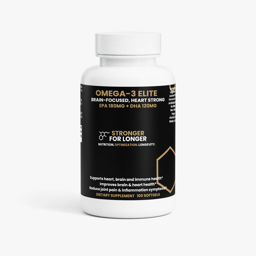 Omega-3 Elite: Brain-Focused. Heart-Strong.
