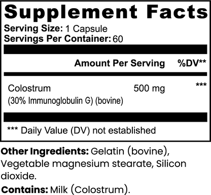 Colostrum: Bovine Peptides