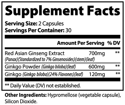 Ginkgo Biloba & Ginseng Nootropic: Ancient Wisdom Meets Modern Focus