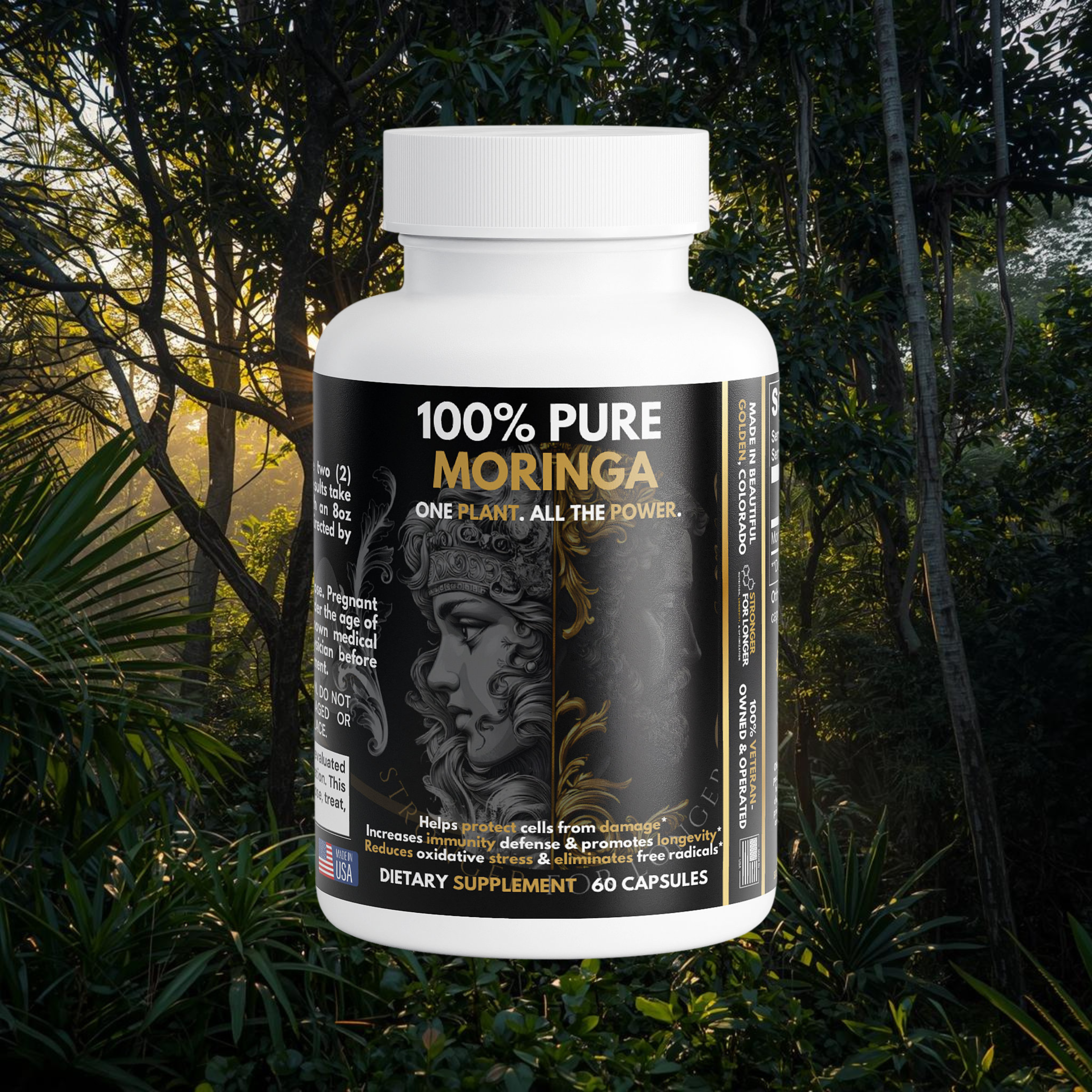 100% Pure Moringa: One Plant. All The Power