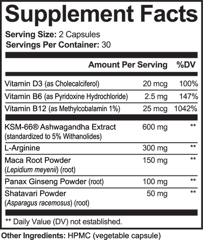 Ashwagandha+ with KSM-66 & Shatavari Powder