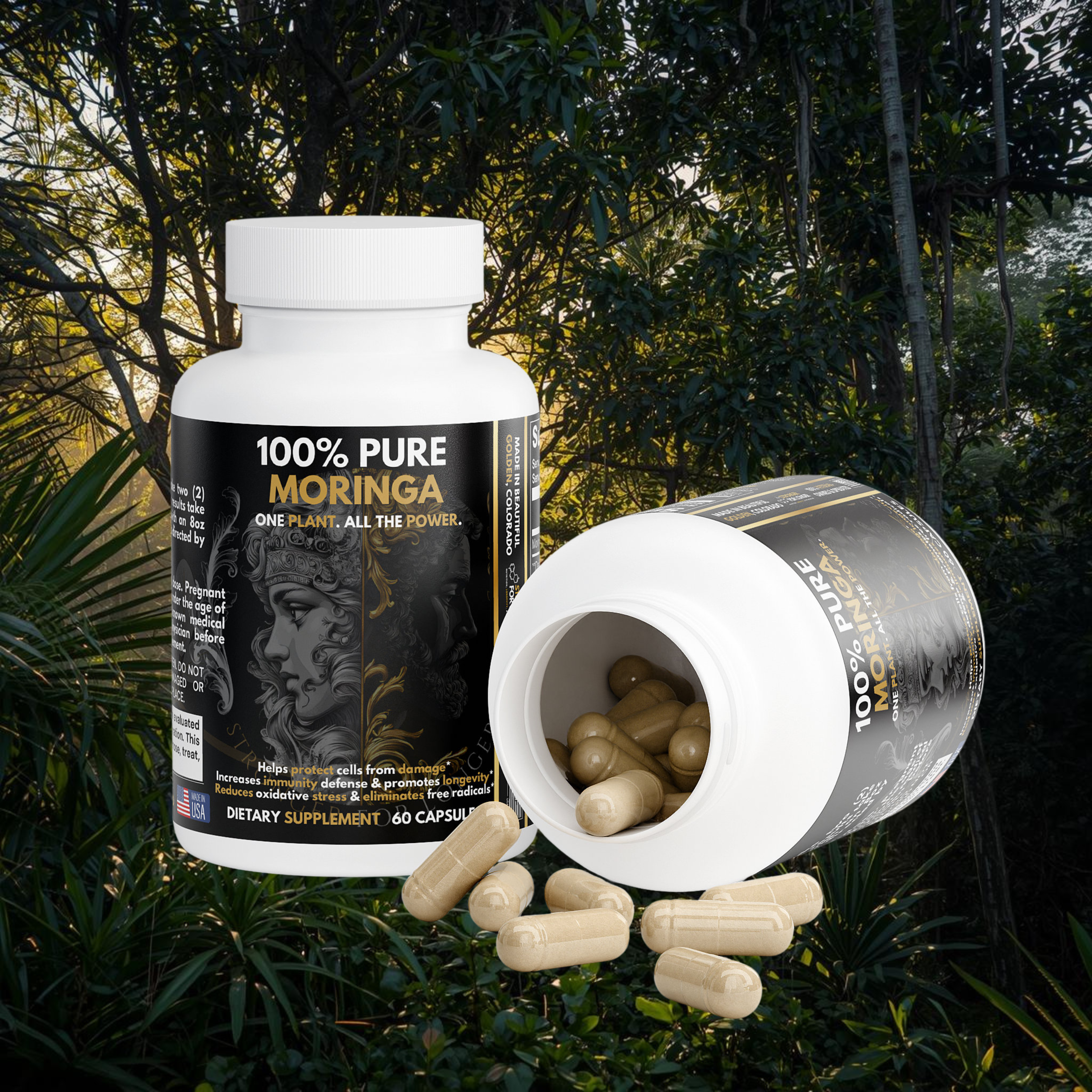 100% Pure Moringa: One Plant. All The Power
