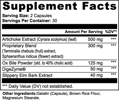 Ox Bile Complex: Max Absorption