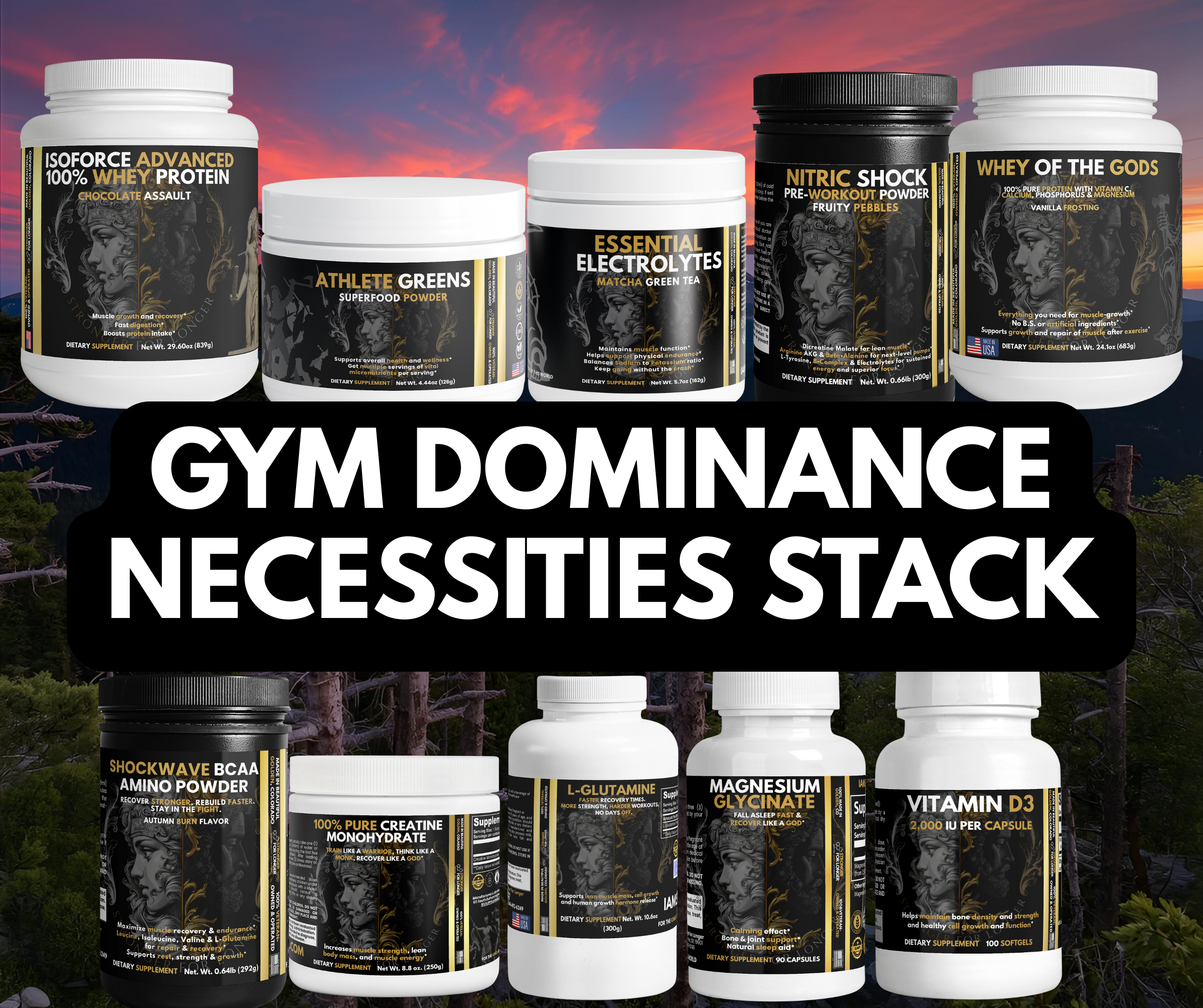Gym Dominance Necessities Stack: All You Need To Go