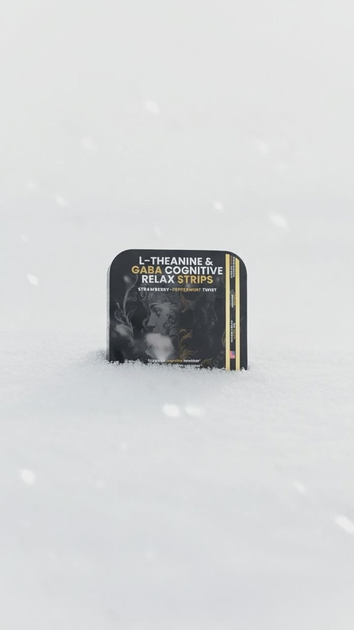 Load video: L-Theanine &amp; GABA Cognitive Relax Strips